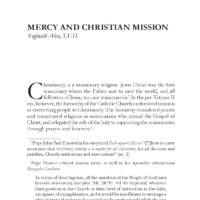 Mercy and Christian Mission
