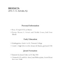 Biodata