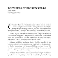 Repairers of Broken Walls
