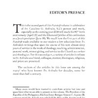 Editor’s Preface 2 (Vol. 25 2011)