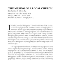 The Making of a Local Church by Francisco F. Claver, S.J.