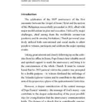 The Gospel of Mercy for the Filipino Church