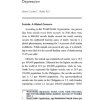 Love Stronger Than Death: A Theological Response to Suicide in Depression