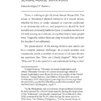 Healing Grace: A Framework of Hope for Sexual Abuse Survivors