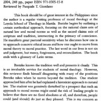 [BOOK REVIEW] A Morally Complex World: Engaging Contemporary Moral Theology By James T. Bretzke, S.J.
