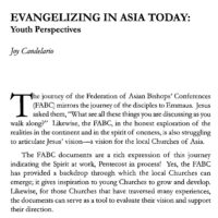 Evangelizing in Asia Today: Youth Perspectives