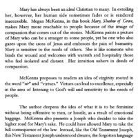 [BOOK REVIEW] Mary: Shadow of Grace By Megan McKenna